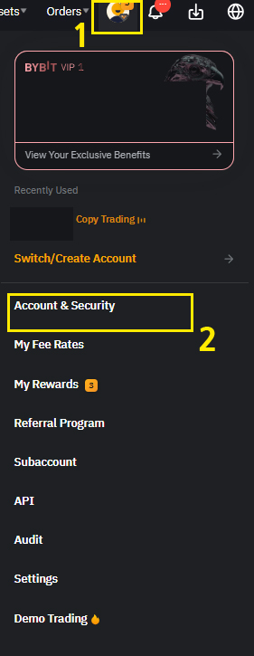 bybit account security