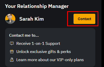 바이비트 VIP GIFT 담당